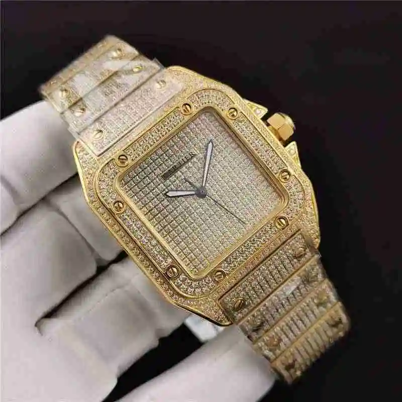 高级满天星腕表CARTIER卡地亚山度士系列 直径51mmX41.3mm (82).webp