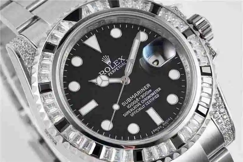 劳力士SUB潜航者后镶钻定制版 40mm (22).webp