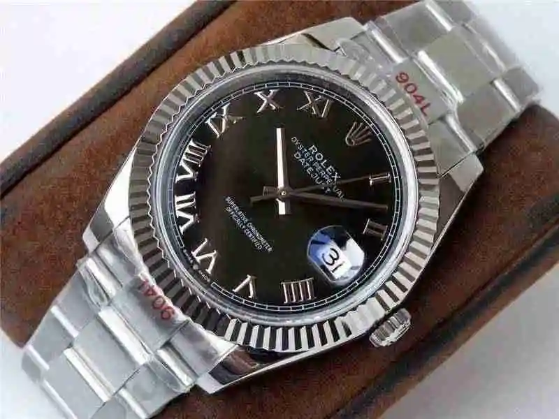 Rolex 126334 Fecha Just41MM Estilo clásico Oyster Registro de movimiento constante