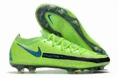 Llegó/heredado) Nike Phantom GT Copa de Europa Impermeable Full Knit Original Sole FG Bota de fútbol
