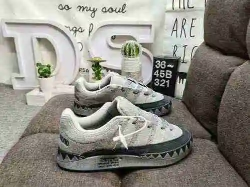 321D/adidas adic mocasines "Shark mocasines" Nuevo lanzamiento de la marca Co, uniendo man