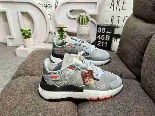 211D nivel de empresa Adidas Nite Jogger 2019 Boost color tierra código de barras Jackson Wang respa