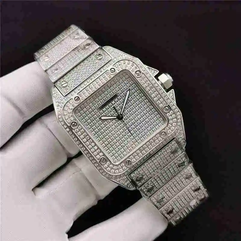 高级满天星腕表CARTIER卡地亚山度士系列 直径51mmX41.3mm (28).webp