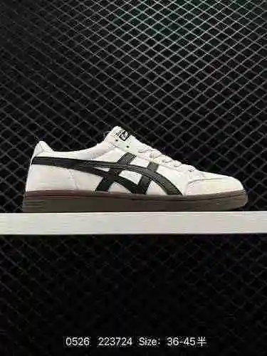 2 ASICS Zapatillas Asics AARON Zapatos de hombre Zapatos de mujer Zapatos pequeños blancos Zapatos d
