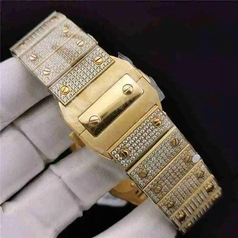 高级满天星腕表CARTIER卡地亚山度士系列 直径51mmX41.3mm (81).webp