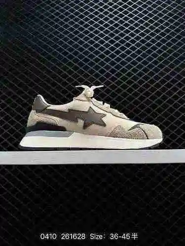 140 A Bath Ape/Comfort Ape Zapatos deportivos para hombres y mujeres Zapatos de tabla retro Actualiz