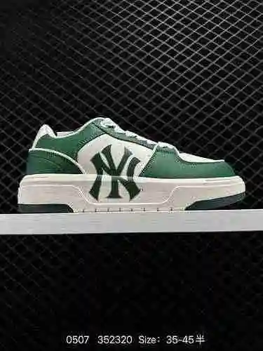 100 MLB Chunky Liner Popular Single Piece Junior Shoe Series, Lightweight, Elevated, Thick Sole, Ver