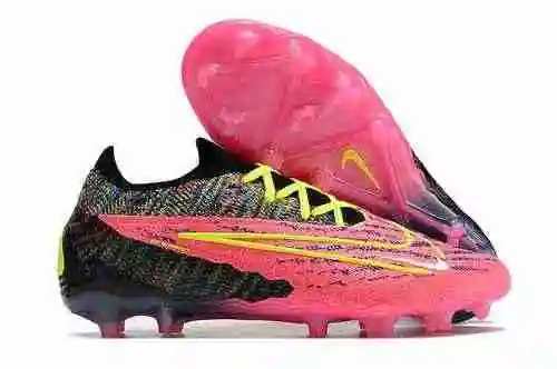 Nike low top phantom GX fluorescent double layer waterproof fish silk full knit FG Football boot Nik