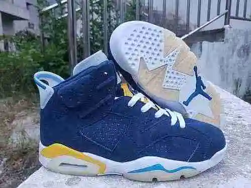 AIR JORDAN 6 Jordan Dan 6th Generation Navy Blue 40-47
