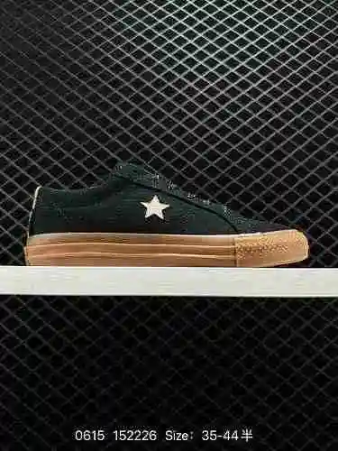 3 Converse One Star Pro Converse Official Wooden Village Vintage Casual Skate shoe # Los zapatos clá