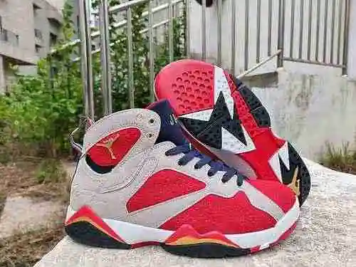 Trophy Room x Air Jordan 7 Jordan 7 New Co branded true red 36-47