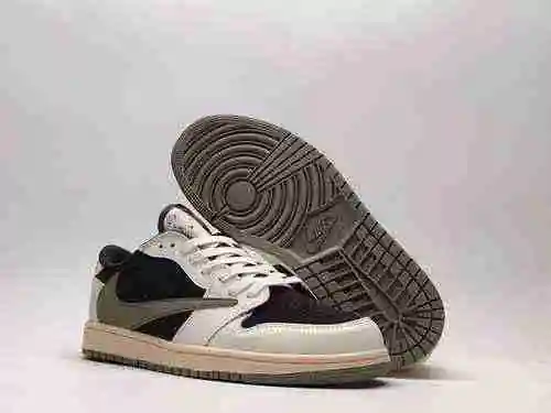 AJ1 Black Green Olive Inverted Hook 5.0 36~47 with Half Size