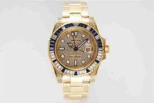 Rolex Greenwich II Trasero Diamante Personalizado 40mm