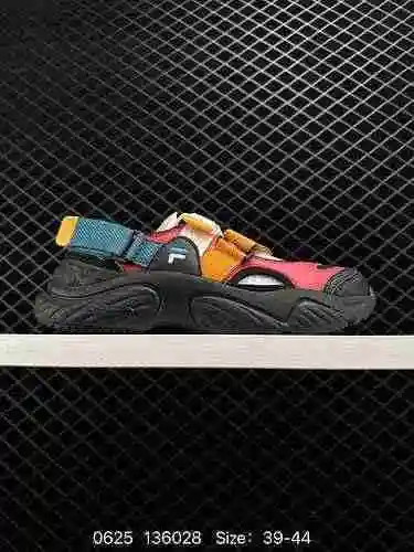 4 Fila Feile Fluid Sandal Sandalias deportivas casuales T2M324BBK Verano Interior y exterior Moda y 