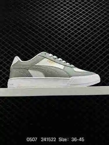 Puma/Puma Caven Vintage Zapatos de tabla deportivos informales, ligeros, sencillos y de caña baja Nú