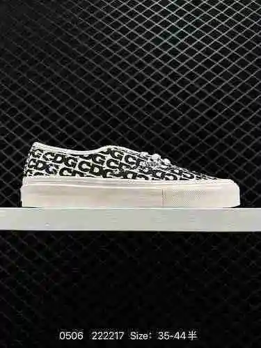 85 Comme des Garcons x Vans Auténtico logotipo de CDG Marca Rei Kawakubo Wansi Co Limitado Impresión