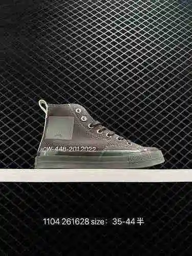 4 Converse CONVERSE Chuck Taylor All Star CX Zapato alto unisex con suela de gelatina de cristal en 