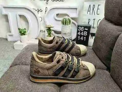 141D nivel de empresa AD Adidas Clover MTSS X Adidas Clover Rabbit Hole Strap Shell Head Zapatos de 