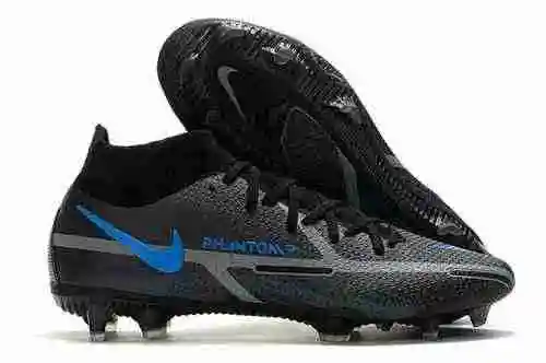 Arrived/inherited) Nike Black Pack Shoe Set Phantom GT2 High Top Waterproof Full Knit FG Football bo