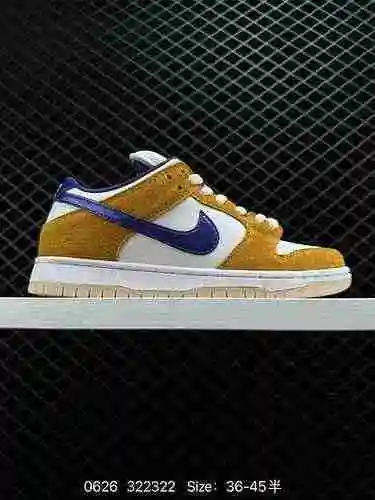 Nike SB Dunk Low Laser Orange Nike SB Low Top Lakers Purple Gold Esta combinación de colores de caña