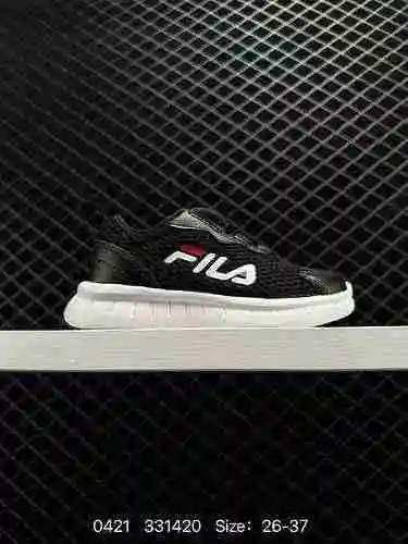 FILA Zapatillas para correr para niños FILA Primavera y otoño Nuevos zapatos deportivos para niños g