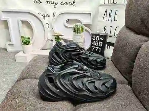 771Dadidas origins adiFOM Q" Black Carbon" Zapatos deportivos y casuales de corte bajo, an