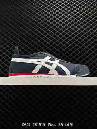95 OnitsukaTiger/Guizuka Tiger México 66 SLIP ON Oficial 22 Zapatos para correr informales de lona d