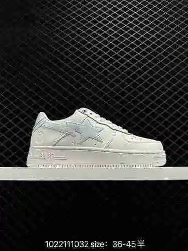  Bape Sta To Low Star Same Ape Head Classic Low Top Sports and Casual Board Shoes, Developed with Cr