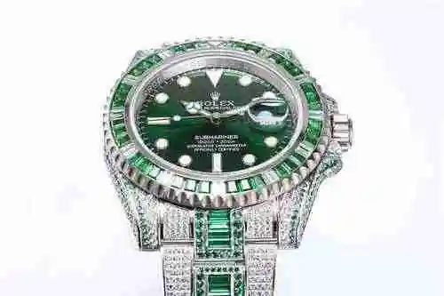 Rolex 904 Steel Water Ghost ¡Edición especial de lujo con diamantes completos! Diámetro de superfici