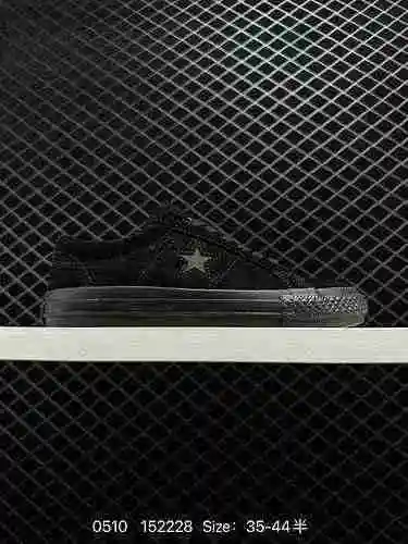 4 Converse One Star Pro Converse Oficial Grey Wood Village Retro Casual Zapato de skate Los zapatos 