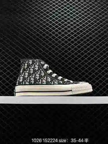 2 Converse Dior X CONVERSE 97S Negro # Super limpieza Versión de gama alta enviada # Caja de regalo 