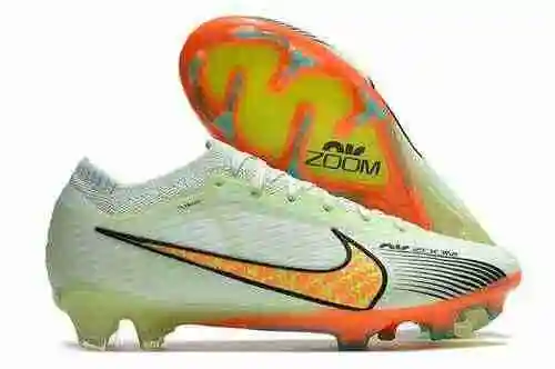 Llegada) Nike Assassin XV Jade Orange Incorporado Full Air Cushion Tejido impermeable FG Bota de fút