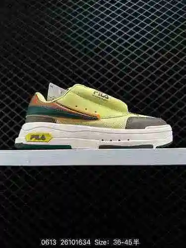 7 Nivel de empresa FILA FUSION STACK Zapatos de tabla para hombres y mujeres 222 Zapatos casuales de