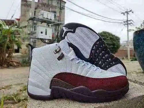 AIR jordan12 jordan Dan 12th generation Baijiu red 40---47