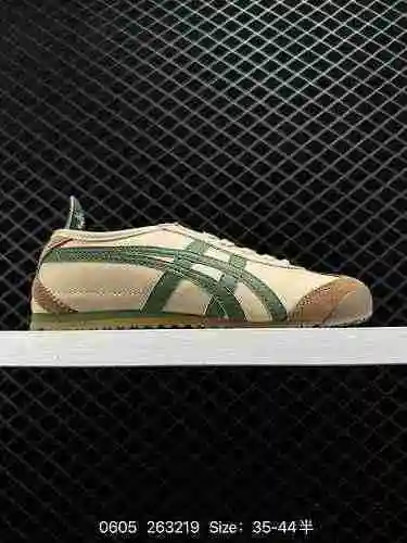 95 OnitsukaTiger/Guizuka Tiger Mexico 66 Zapatilla para correr informal de lona DL48-659 Talla: 36-4