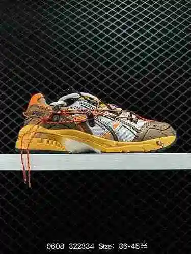7 Anderssonbell X Asics GEL-9 Marca compartida Correa retro Zapatilla para correr funcional Diseño d