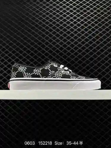 9 Populares VANS Authentic Classic Old Flower Deep Regular Zapatos deportivos informales de lona con