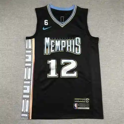 Grizzlies 12 Morant 23 Temporada Edición Ciudad Negro