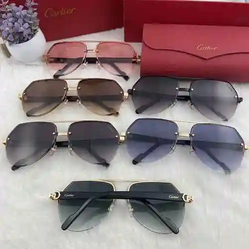 2880 Gafas Cartie Cartie * El marco de metal galvanizado de alta gama más vendido de Cartie [círculo