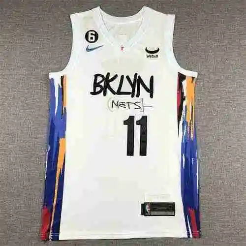 Camiseta Nets 11 Owen White Temporada 22-23 Edición Ciudad