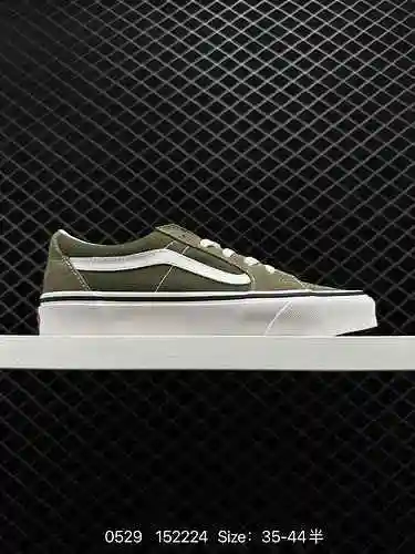2. Definición: Simple y versátil, muy recomendable‼ Vans SK8-Low Olive Green, una nueva generación d