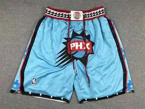 Pantalones de bolsillo 23 Sun City Pantalones de baloncesto azul