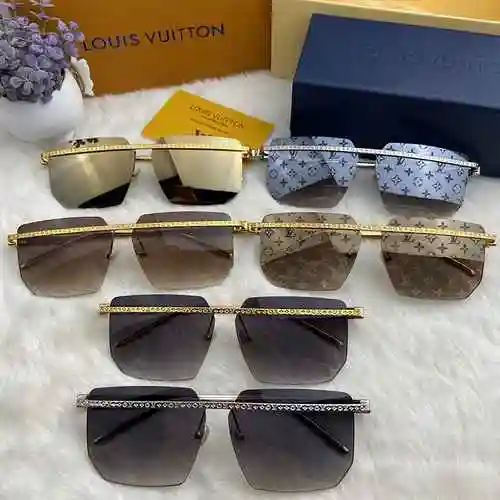 Gafas 3060LV LOUIS VUITTO * Louis Vuitton recién llegado marco de metal galvanizado de alta calidad 