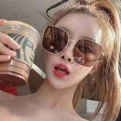 1800 Cadena de gafas Gucci Gucci 2021 Oficial Nuevo Muchas estrellas Mismo [color] Nuevas gafas de s