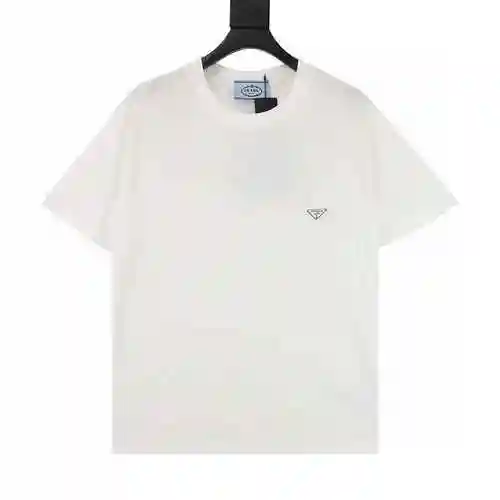 Prada/Prada Camiseta Manga Corta Classic Iron Logo</span>