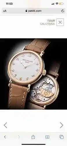 Patek Philippe white 1500 gold 1550 · diamond+50