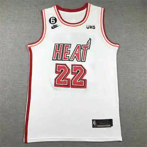 Heat 22 Jimmy Butler Temporada 22-23 Vintage Blanco