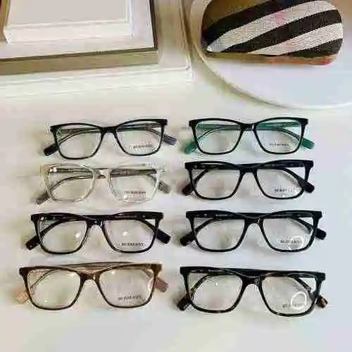 1980 Gafas Burberry Caja pequeña Logotipo clásico BURBERR * BE2334 Ba Jia 52 Familia 17-145 Moda Cas