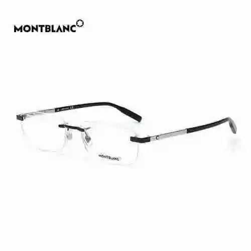 2880 Gafas Marlboron [MONT BLANC] Marlboron MB0023O ¡Lentes planas de negocios para hombres, estable