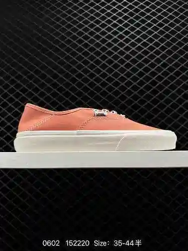 Vans Authentic VR3 Sweet Love Zapatos de lona con cordones estampados Naranja Tamaño: 35 36 36.5 37 